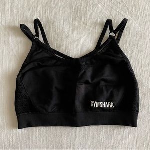 Black Gymshark Energy Bra